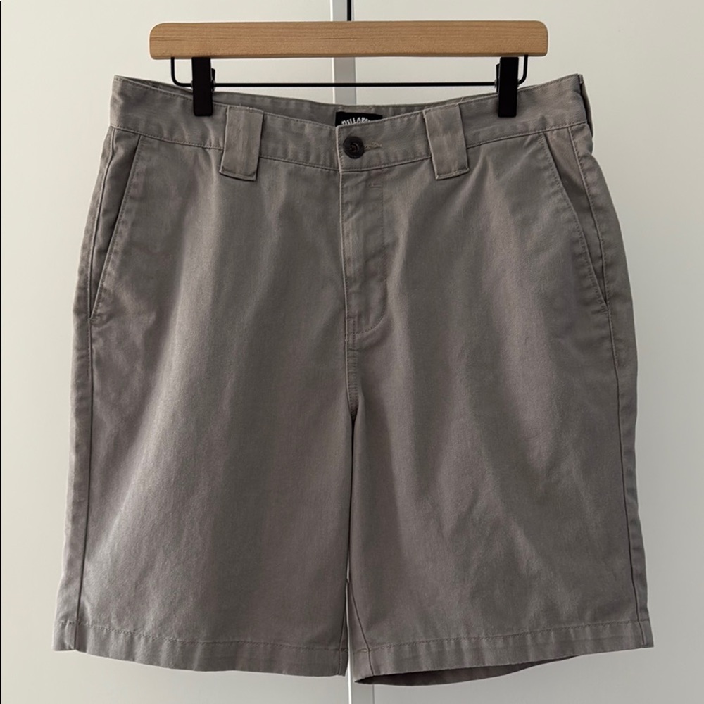 BILLABONG Carter chino shorts gray size 33